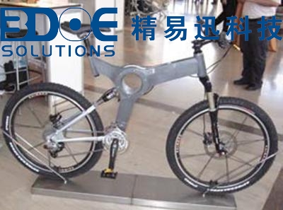 SD300pro 3D打印机的成功案例：折叠自行车