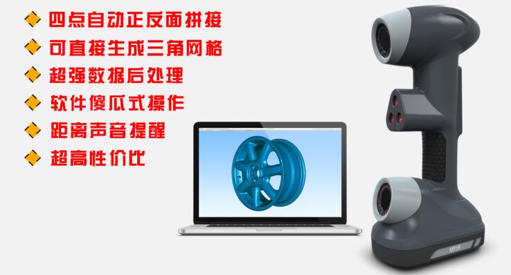 手持式激光三维扫描仪的测量原理